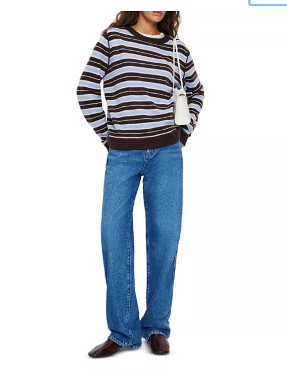 Reformation Cashmere Boyfriend Sweater sz Medium - Picture 4 of 7